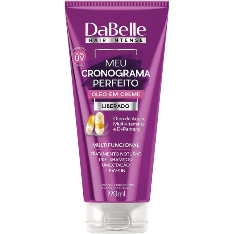 óleo em creme dabelle meu cronograma perfeito 190ml