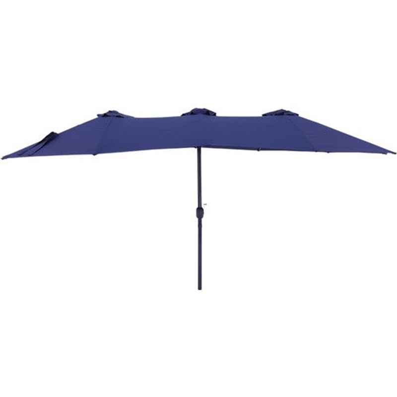 ombrellone retangular bel fix oversize azul marinho