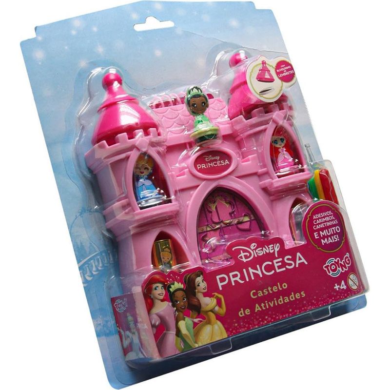 brinquedo castelo de atividades toyng disney princesa 54075