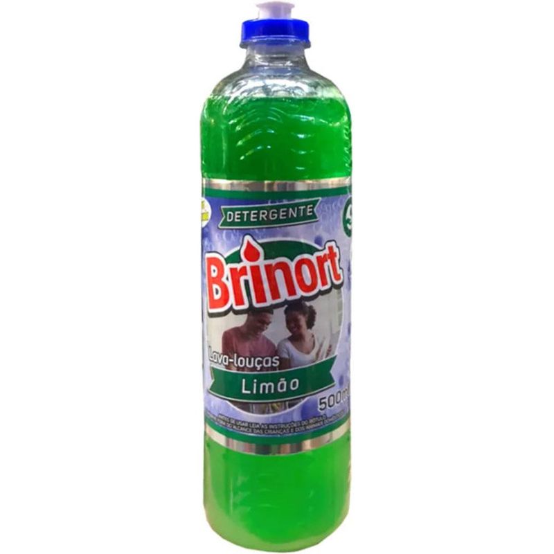 detergente limão brinort 500ml