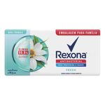 sabonete em barra rexona antibacteriano fresh 84g 6 unidades