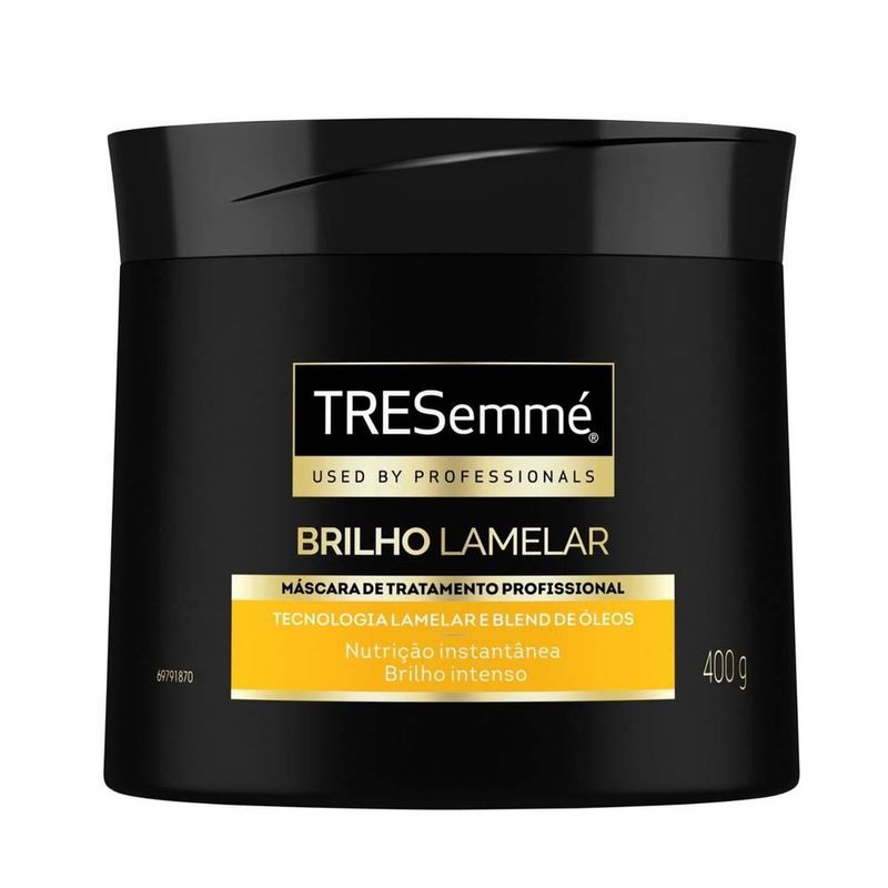 máscara de tratamento tresemmé brilho lamelar 400g