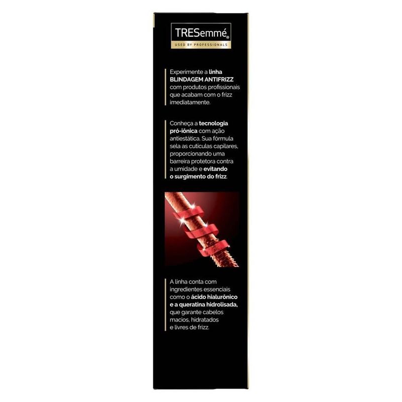 kit shampoo 350ml e condicionador 175ml tresemmé blindagem antifrizz