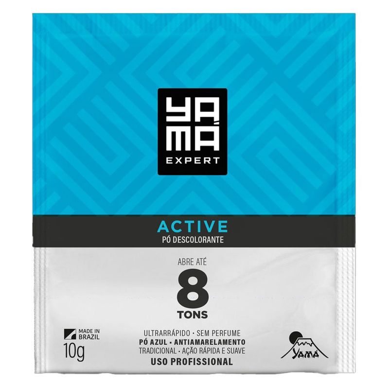 pó descolorante yamá tradicional active 10g