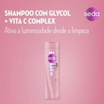 shampoo seda luminous uv glycol 2% + vita c 300ml