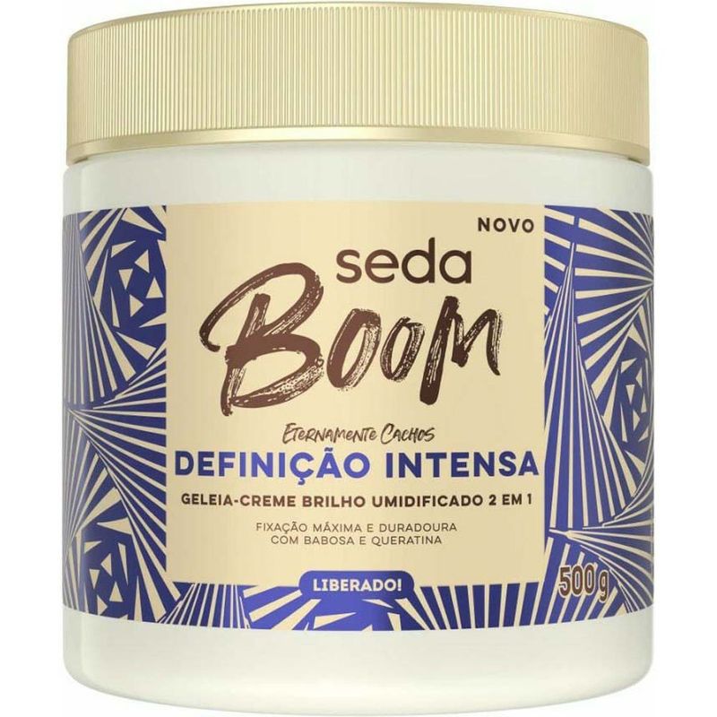 geleia capilar seda boom definição intensa 500g