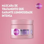 máscara de tratamento seda luminous uv glycol 6% + vita c complex 300g