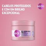 máscara de tratamento seda luminous uv glycol 6% + vita c complex 300g