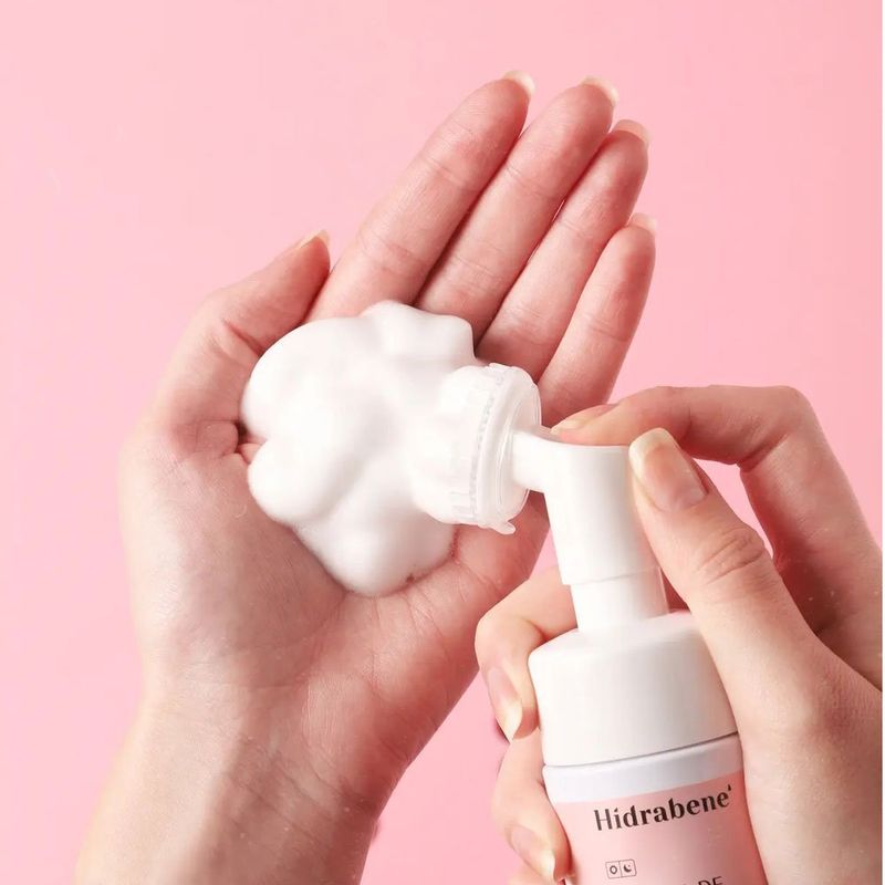 espuma de limpeza facial hidrabene gluconolactona 100ml