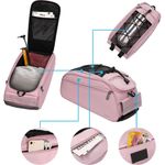 bolsa de bagageiro para bicicleta mosiso rosa a-mbi