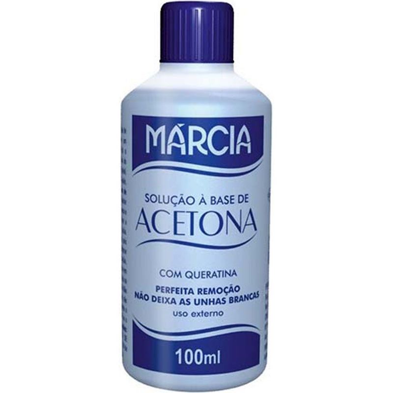 removedor de esmalte acetona marcia 100ml