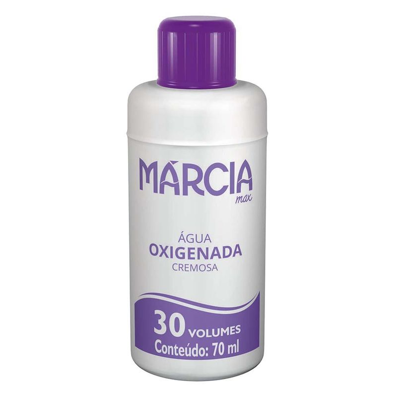agua oxigenada márcia 30 volumes 70ml