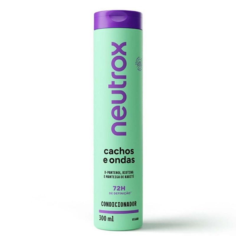 condicionador neutrox cachos e ondas 300ml