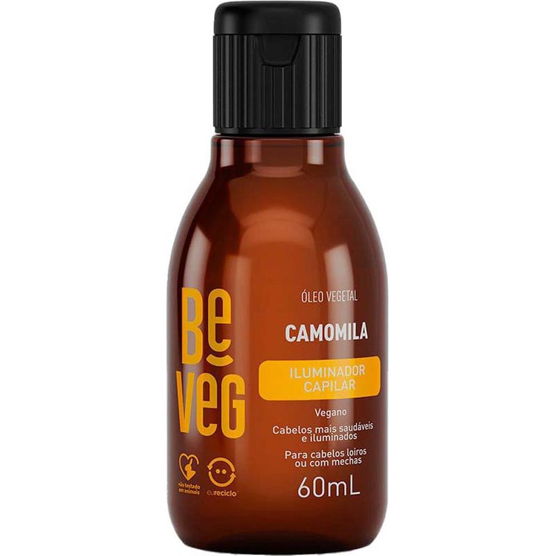 óleo iluminador capilar farmax camomila 60ml