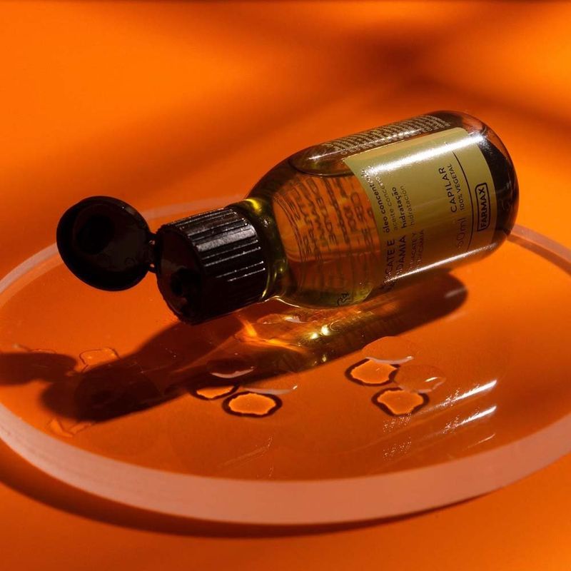 óleo capilar concentrado farmax abacate e macadâmia 60ml
