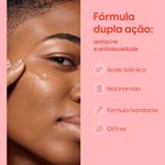 sérum renovador facial antioleosidade negra rosa 30ml