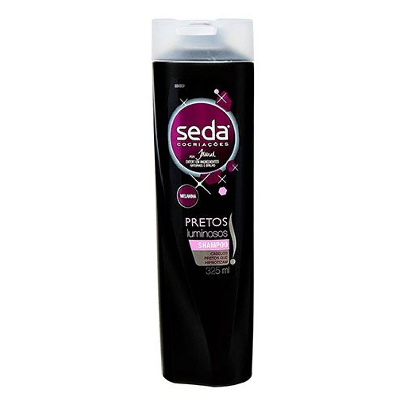 shampoo seda cabelos pretos luminosos 325ml