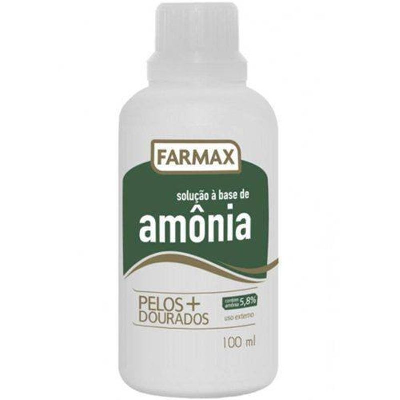 solução farmax à base de amônia 100ml