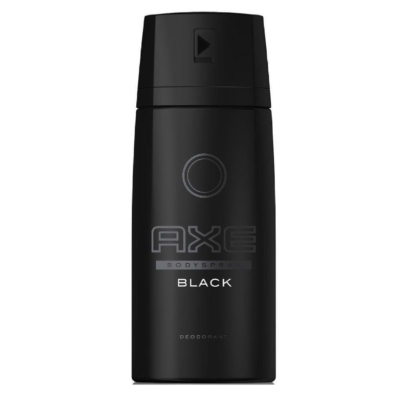 desodorante aerosol axe body spray black 96g
