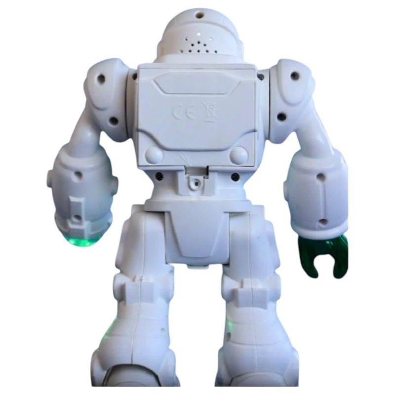 robô robot warriors zoop toys com luz e som zp01012 (mp)