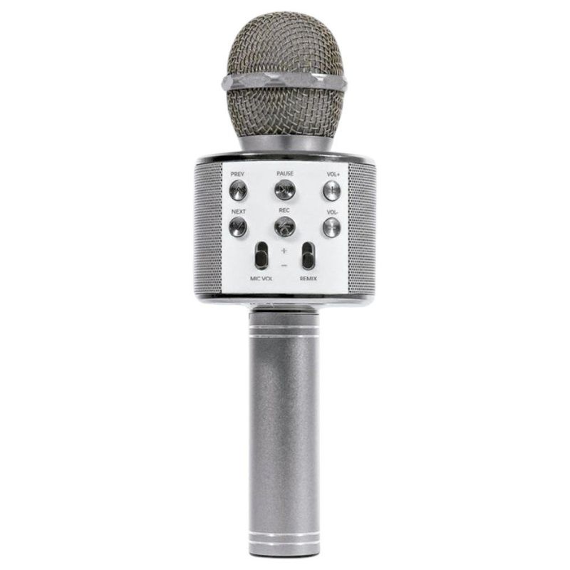 microfone infantil bluetooth zoop toys prata zp00994 (mp)