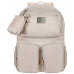 mochila xeryus juvenil 16 polegadas trendy bege 14444 (mp)
