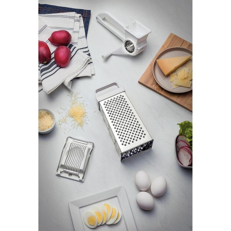 ralador tramontina utilitá inox 4 faces branco (mp)