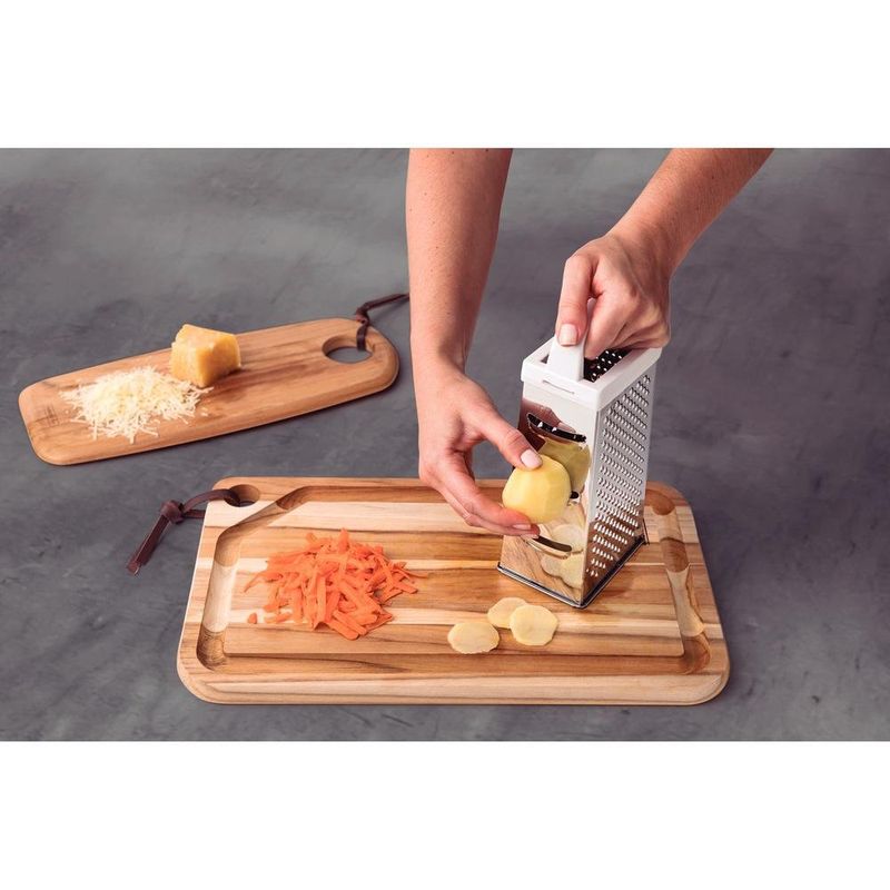 ralador tramontina utilitá inox 4 faces branco (mp)