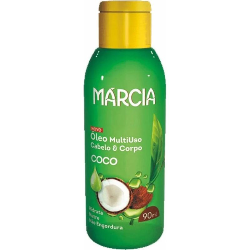 óleo multiuso márcia coco 90ml