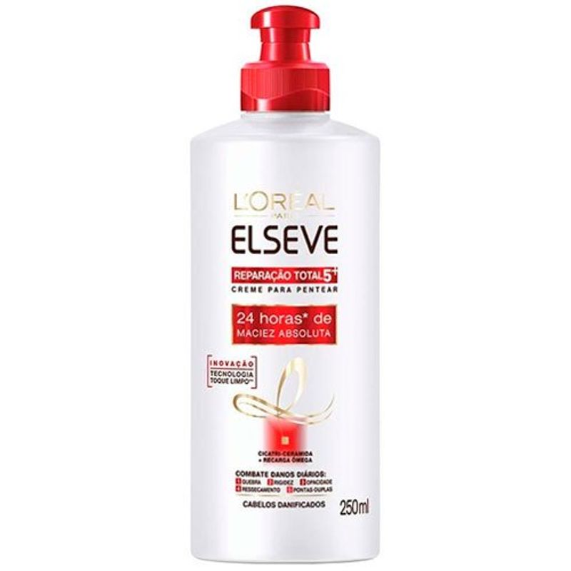 creme pentear elseve reparação total 5 250ml