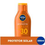 protetor solar nivea protect & bronze fps 30 200ml