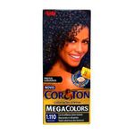 tintura creme cor&ton mega colors preto onix 1.110