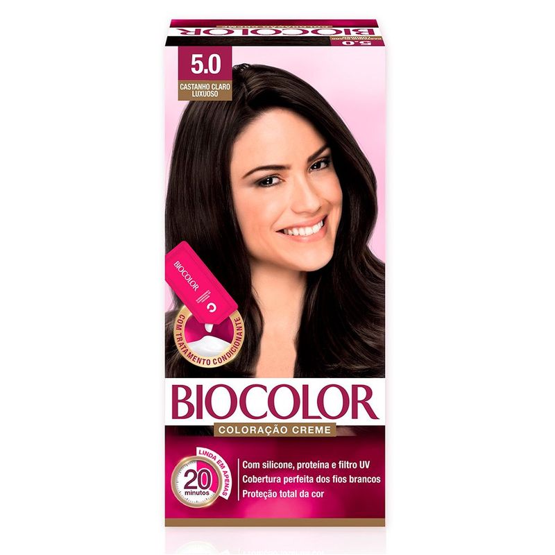 biocolor mini castanho claro luxuoso 5.0