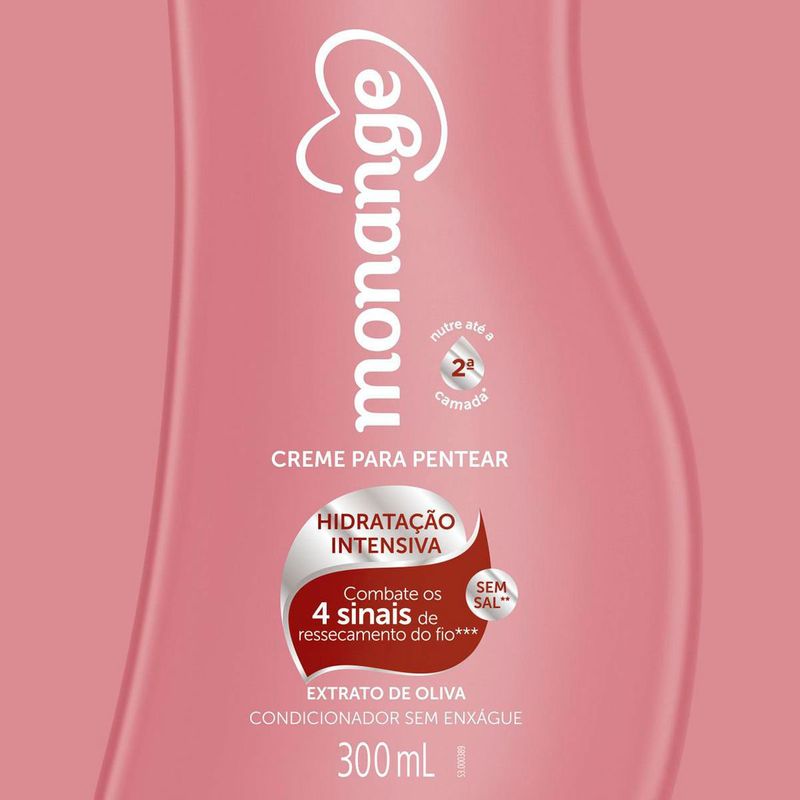 creme de pentear monange hidratante intensiva