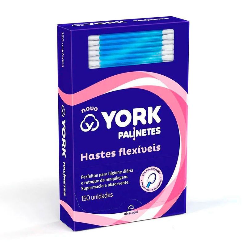 discos de algodão york 150 un