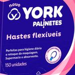 discos de algodão york 150 un