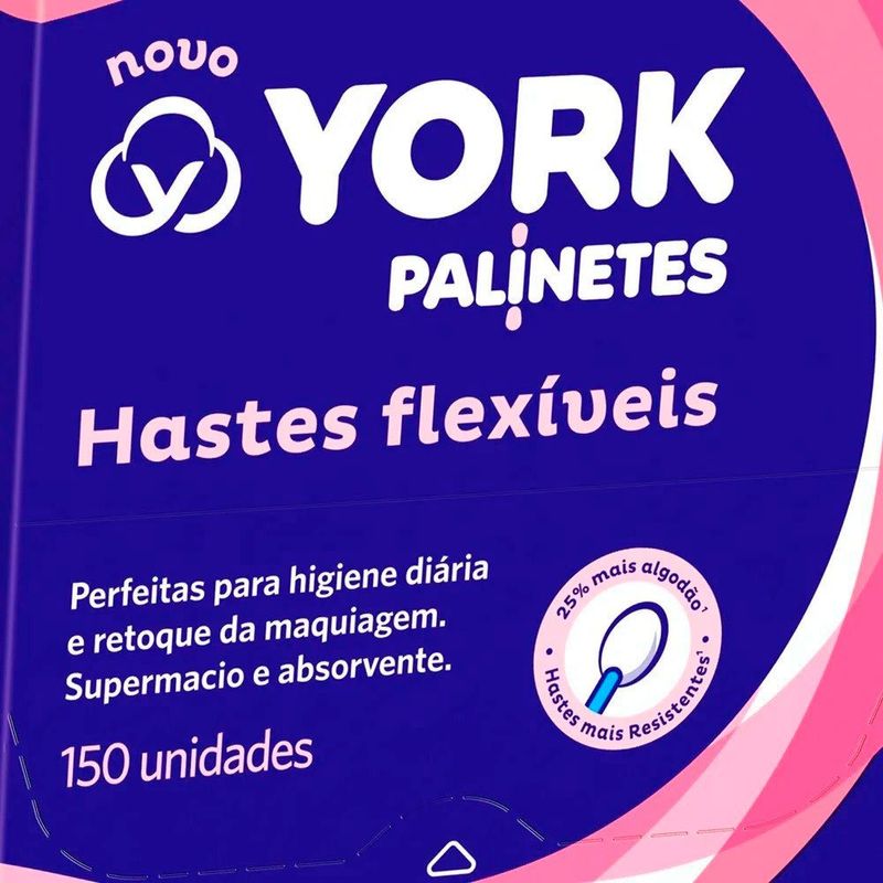 discos de algodão york 150 un