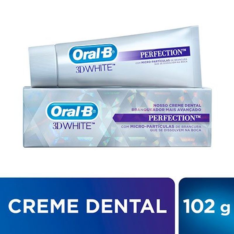 creme dental oral-b 3d white perfection 75ml