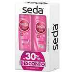 kit shampoo 325ml e condicionador 325m seda ceramidas