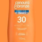 protetor solar cenoura e bronze fps30 alta proteção 110ml