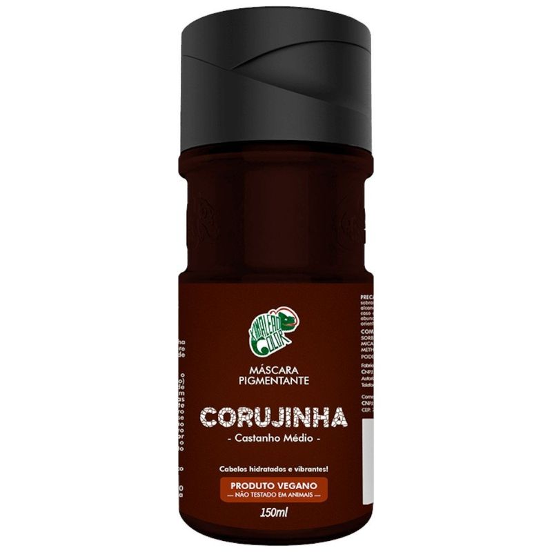 máscara pigmentante kamaleão corujinha 150ml (mp)