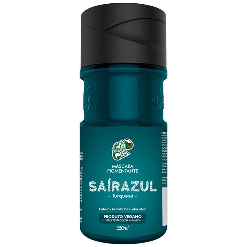 máscara pigmentante kamaleão saírazul 150ml (mp)