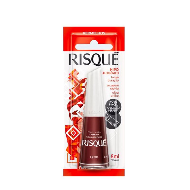 esmalte cremoso risqué licor 8ml