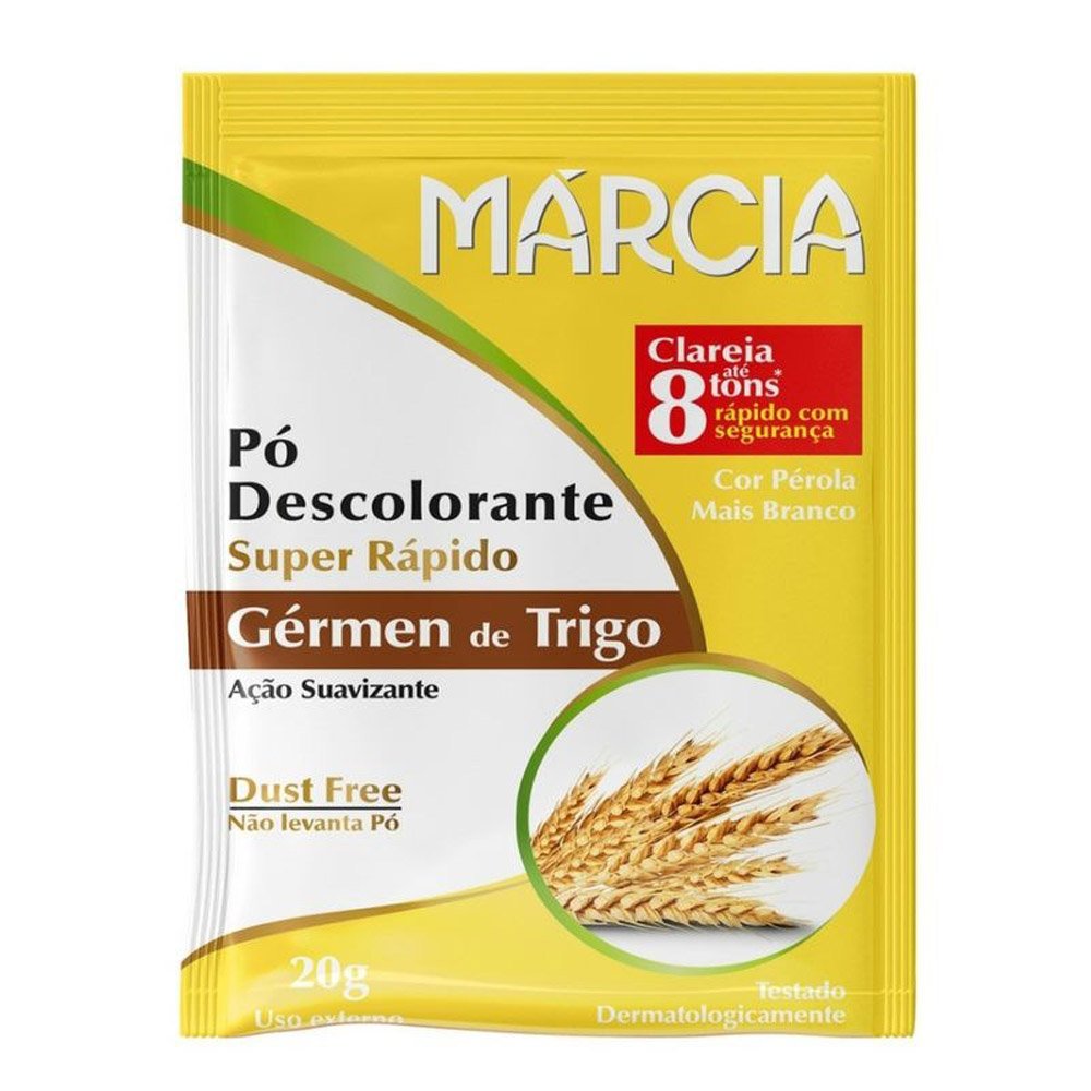 Pó Descendente Marcia Germem de Trigo 20g