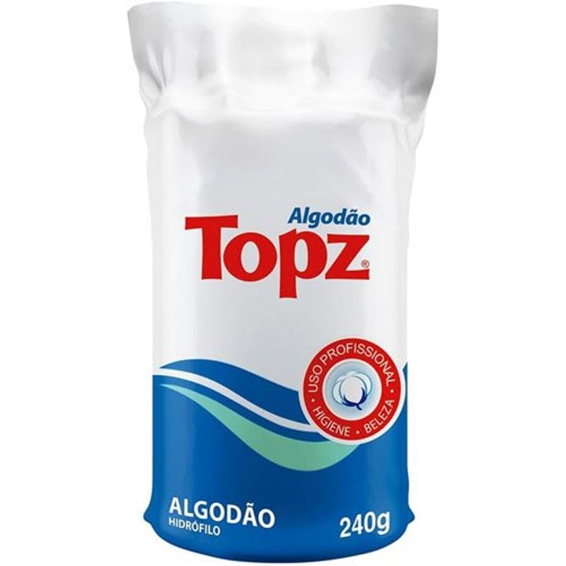 algodão rolo hidrof topz 240g