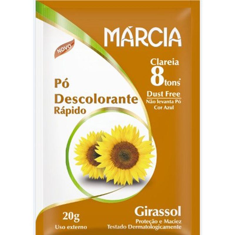 pó descendente marcia girassol 20g