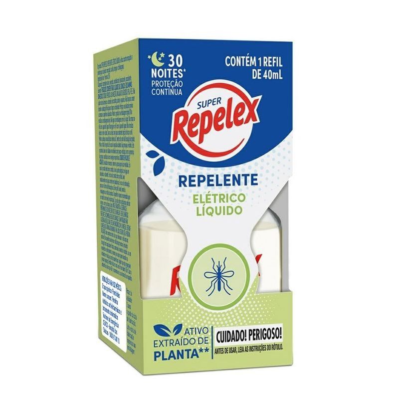 repelente repelex elet refil 40ml