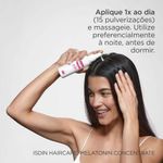 loção antiqueda isdin haircare melatonin concentrate spray 100ml