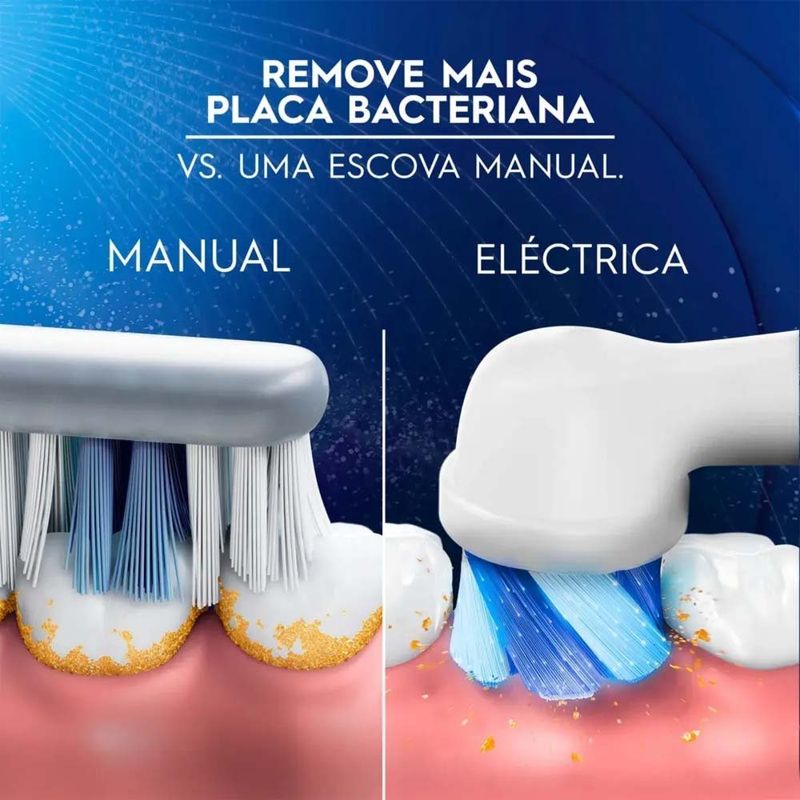 escova dental elétrica oral-b pro-saúde power