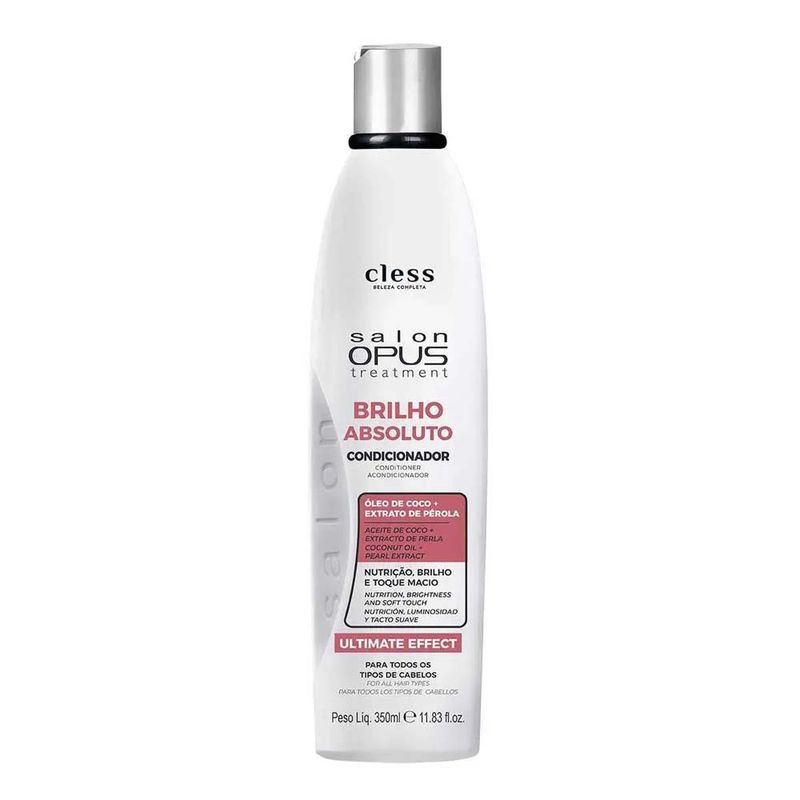 condicionador cless salon opus brilho absoluto 350ml